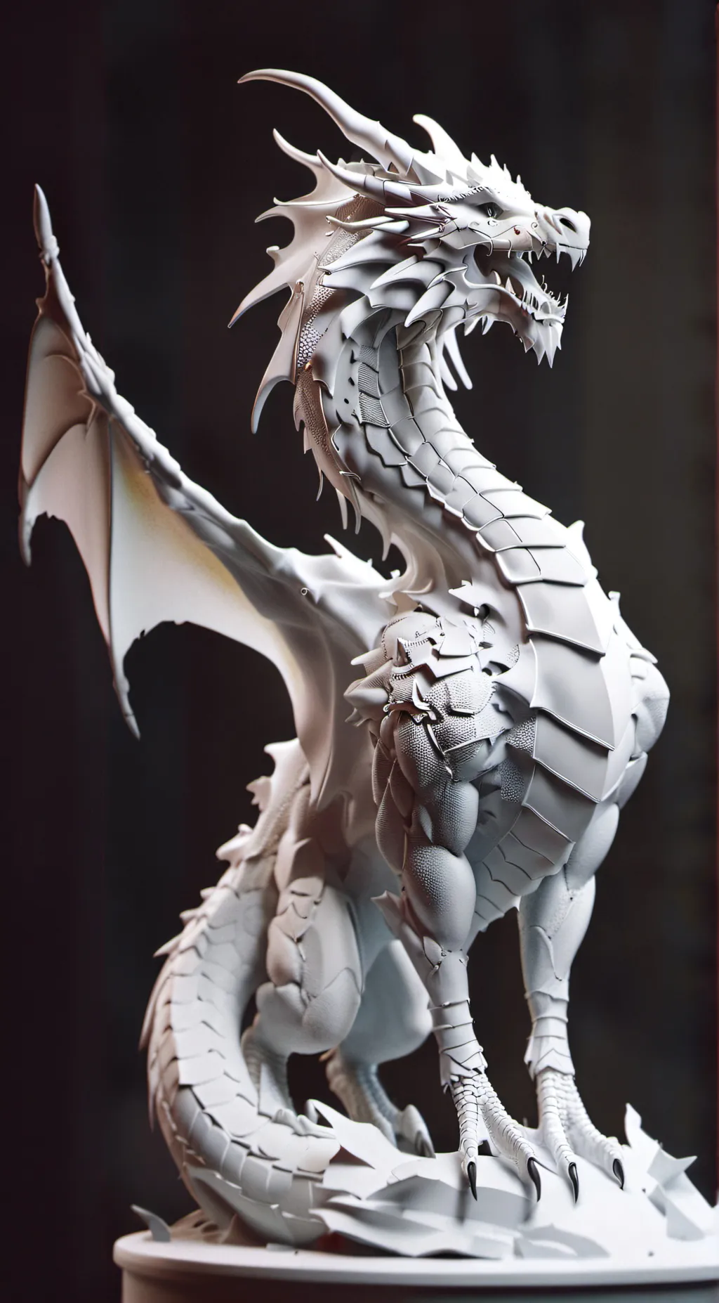 ai character: Dragon background