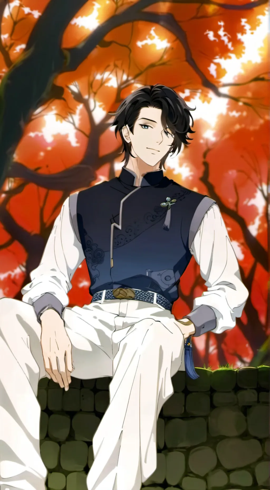 ai character: Kyle♥ background