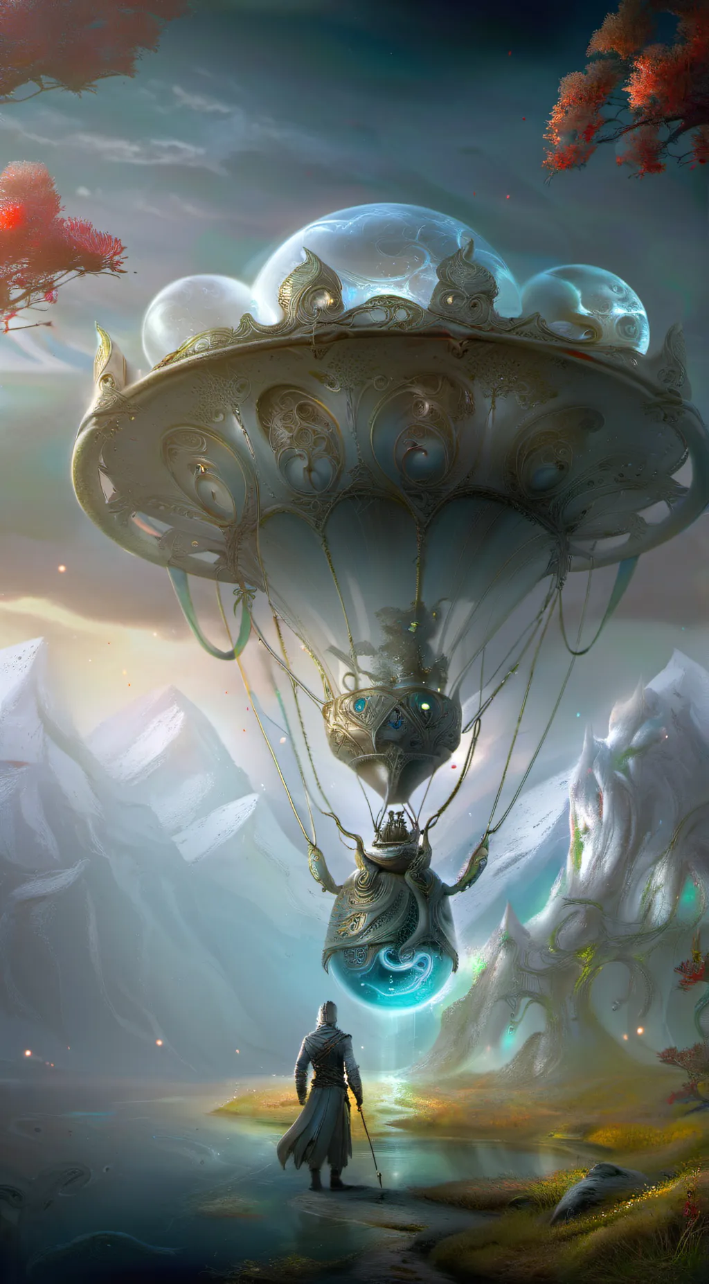 ai character: Fantasy World  background