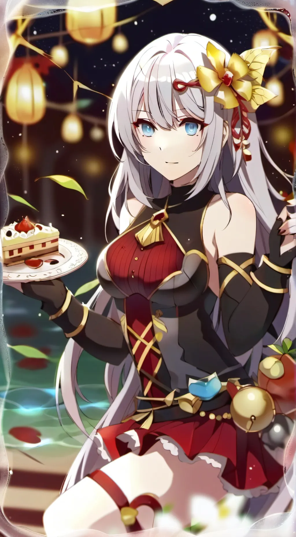 ai character: Luna background