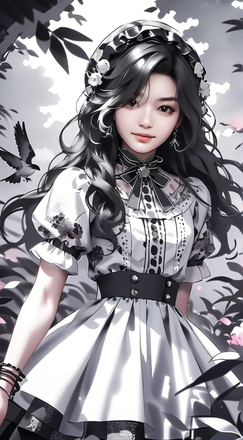 ai character: ROSE LILLY  background