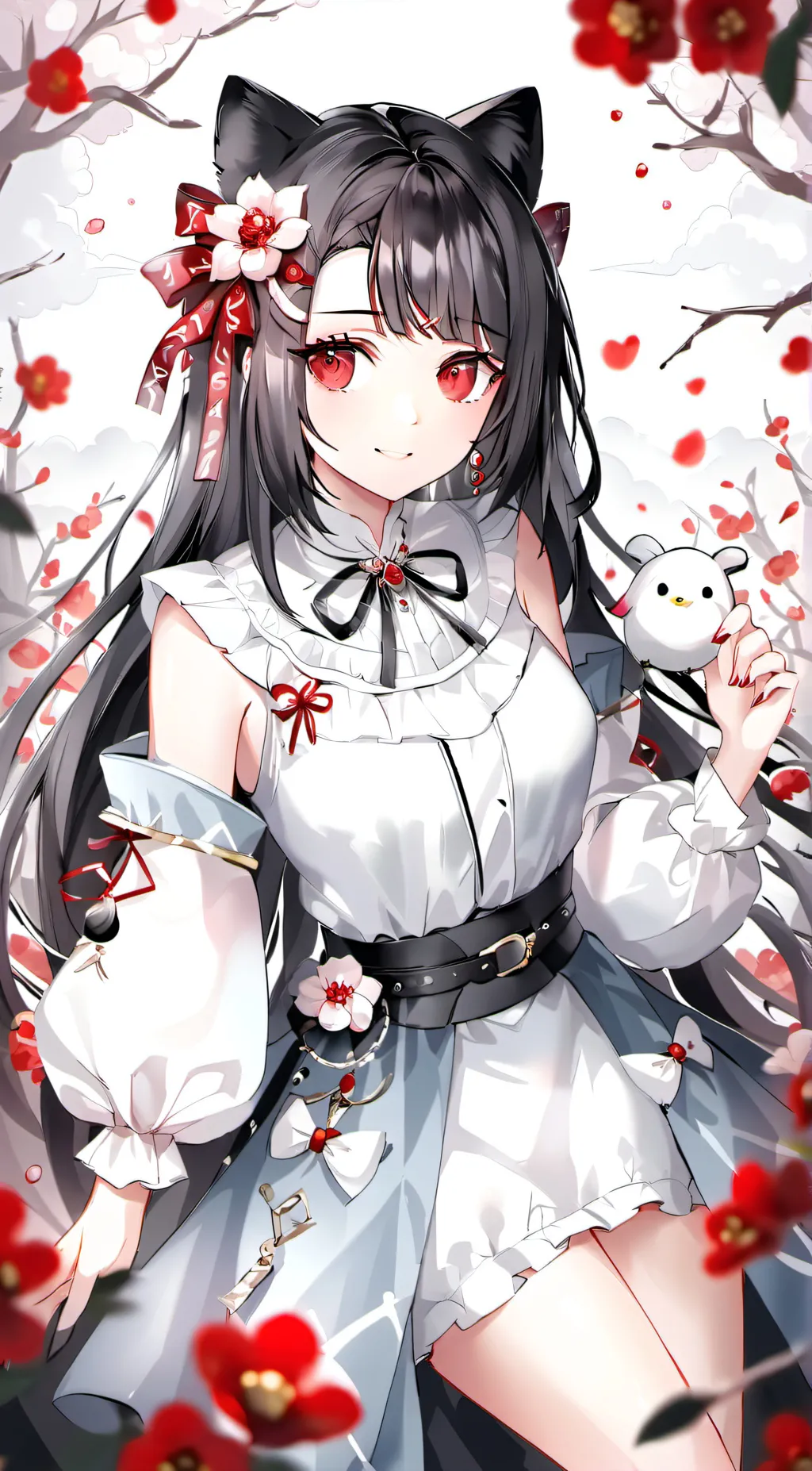 ai character: kat background