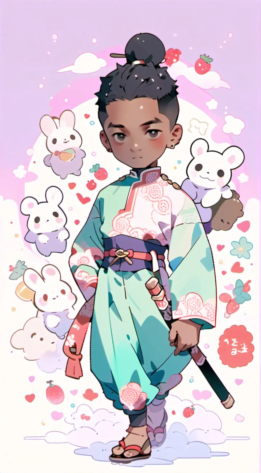 ai character: Kai background