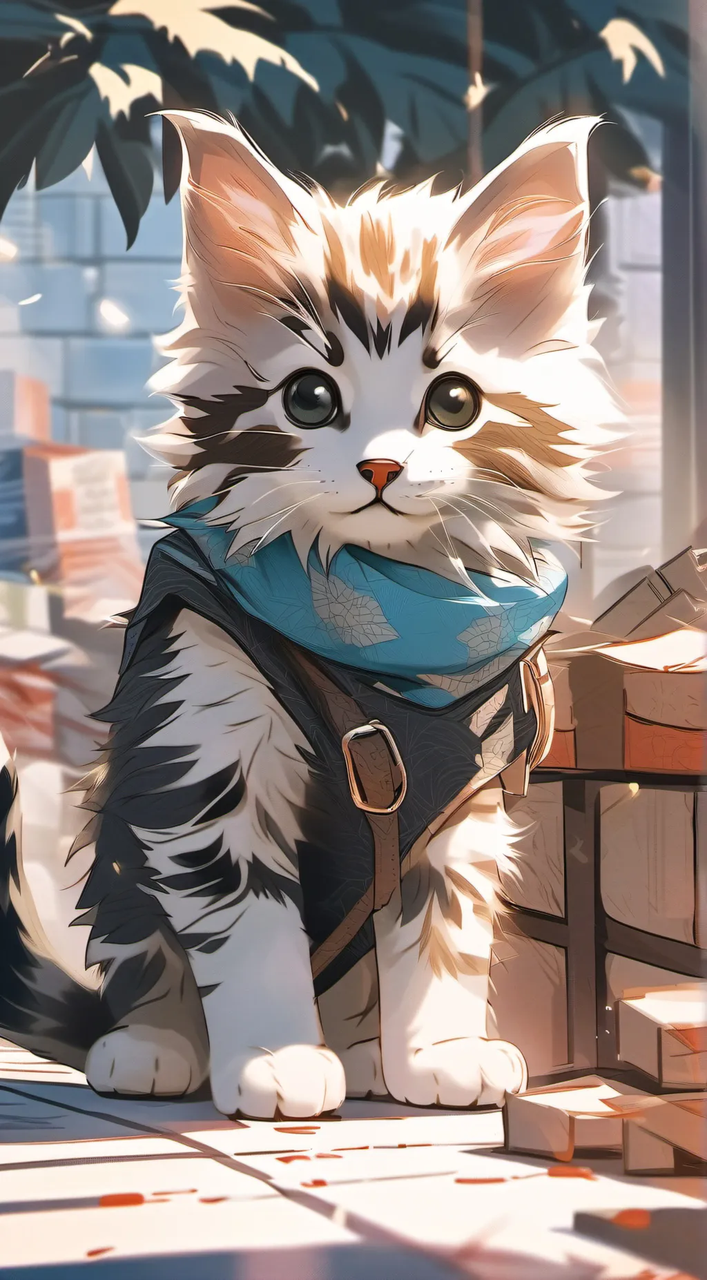 ai character: Pet co  background