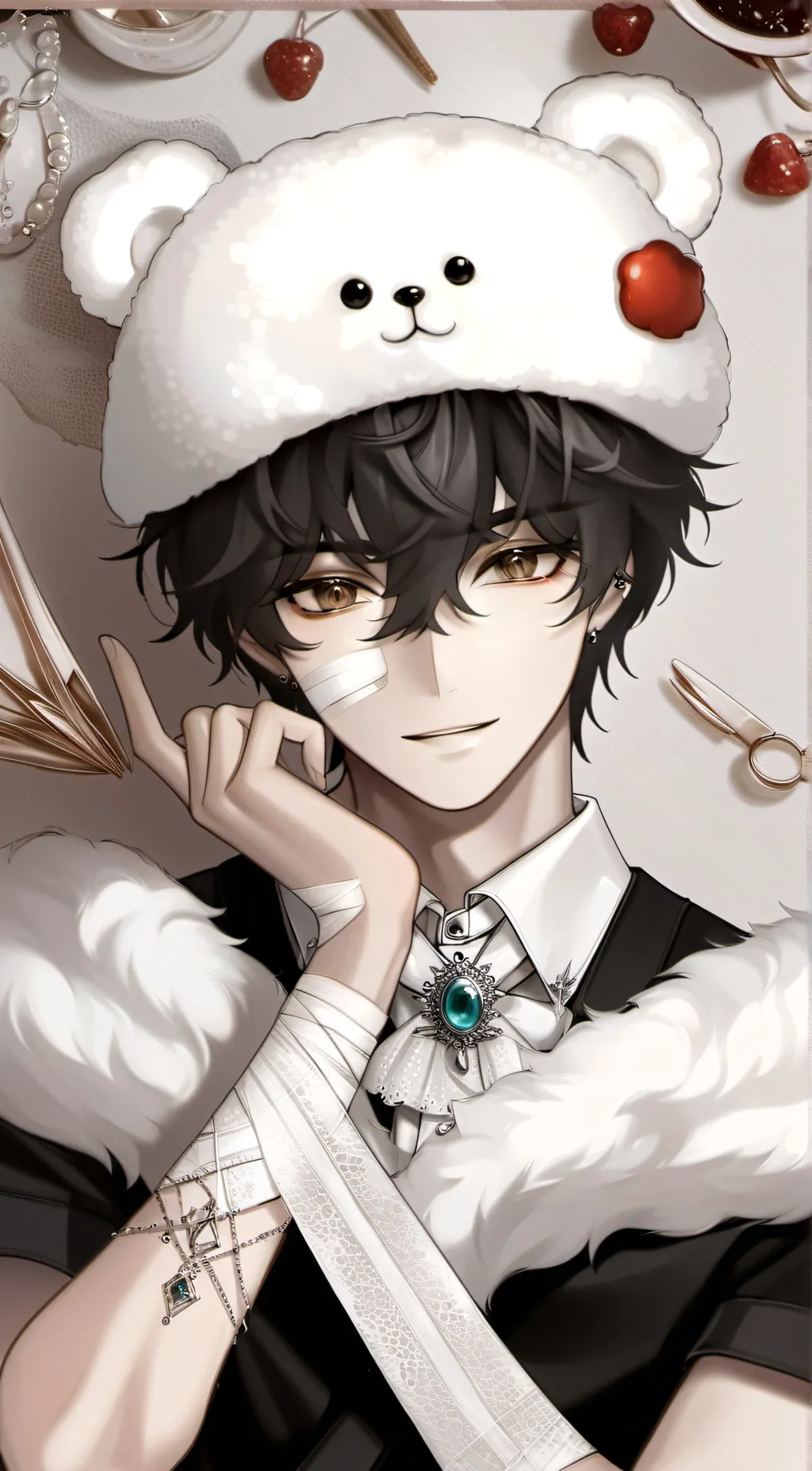 ai character: ~Milo~ background