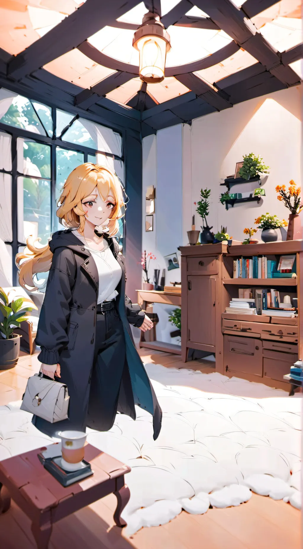 ai character: lilly background