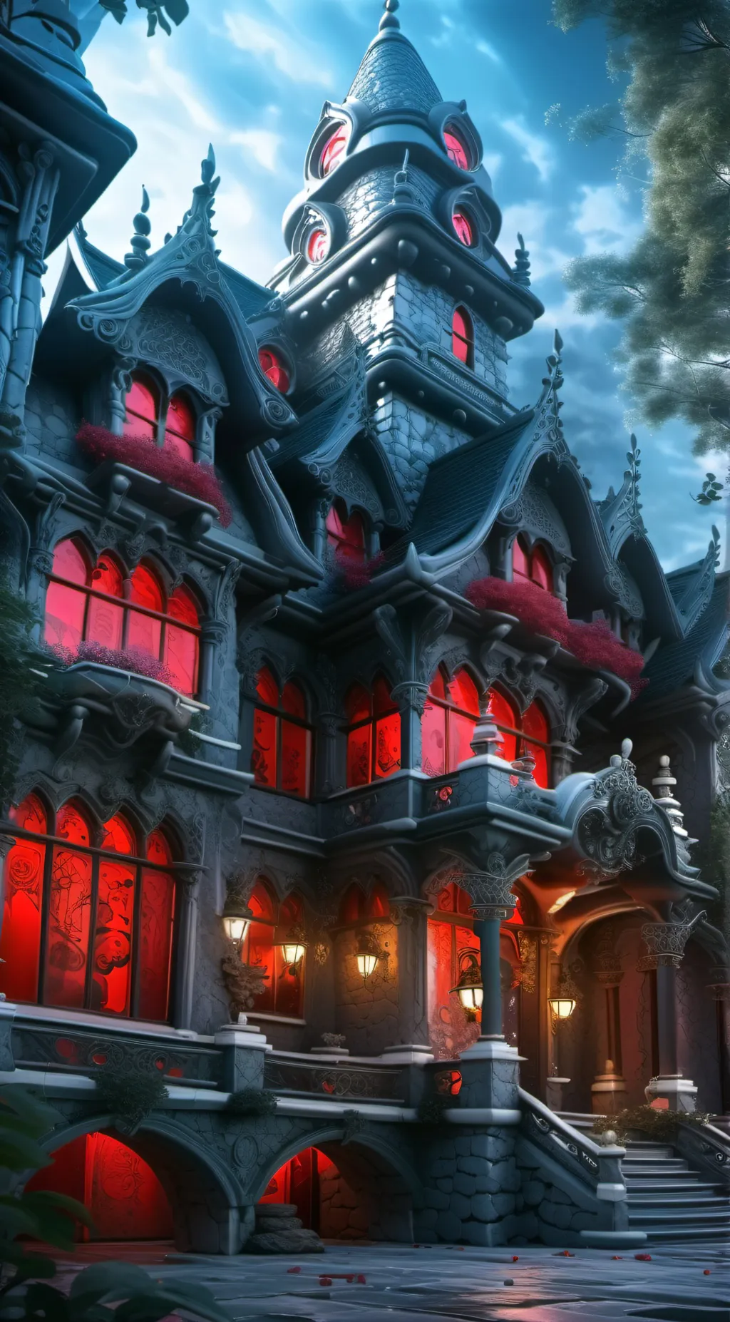 ai character: hazbin hotel!  background