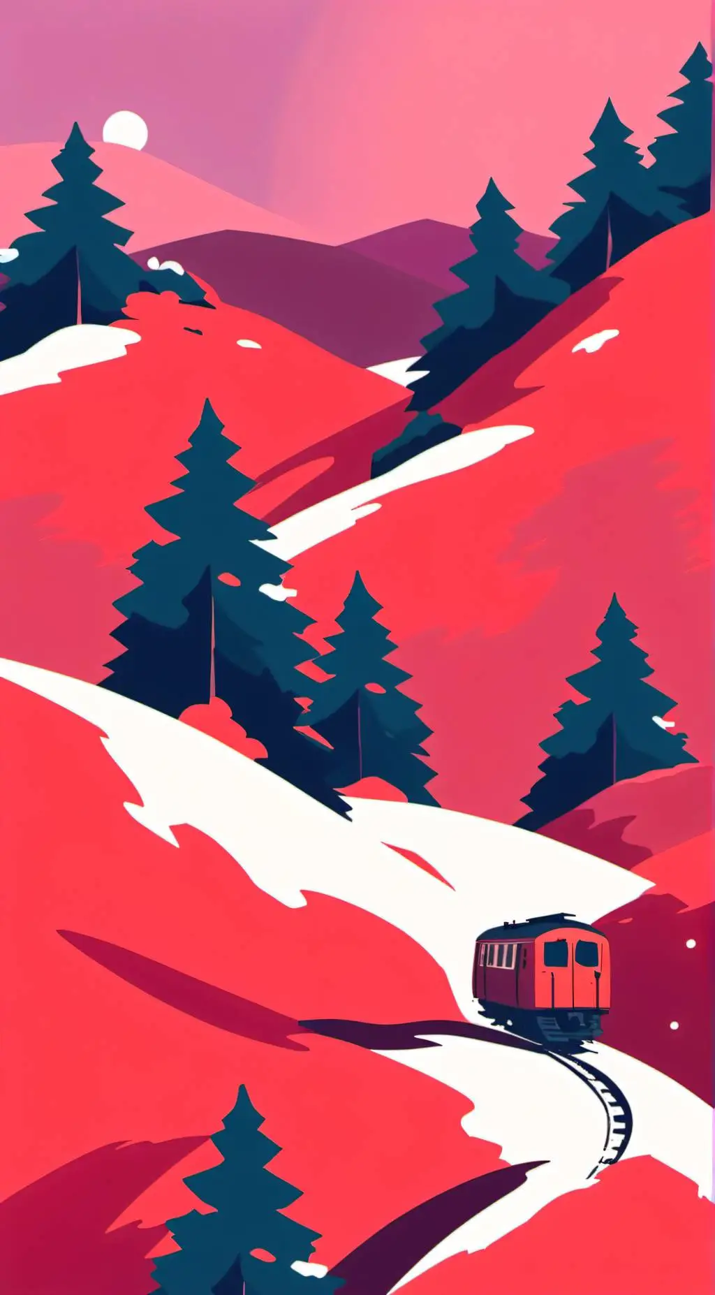 ai character: Md snow fight background