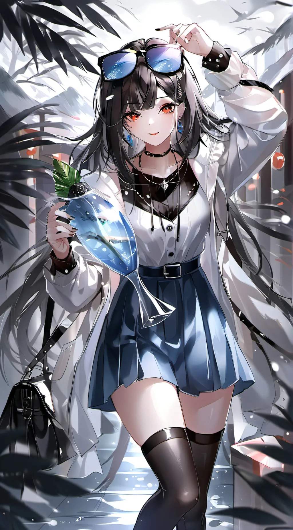 ai character: Godzilla  background