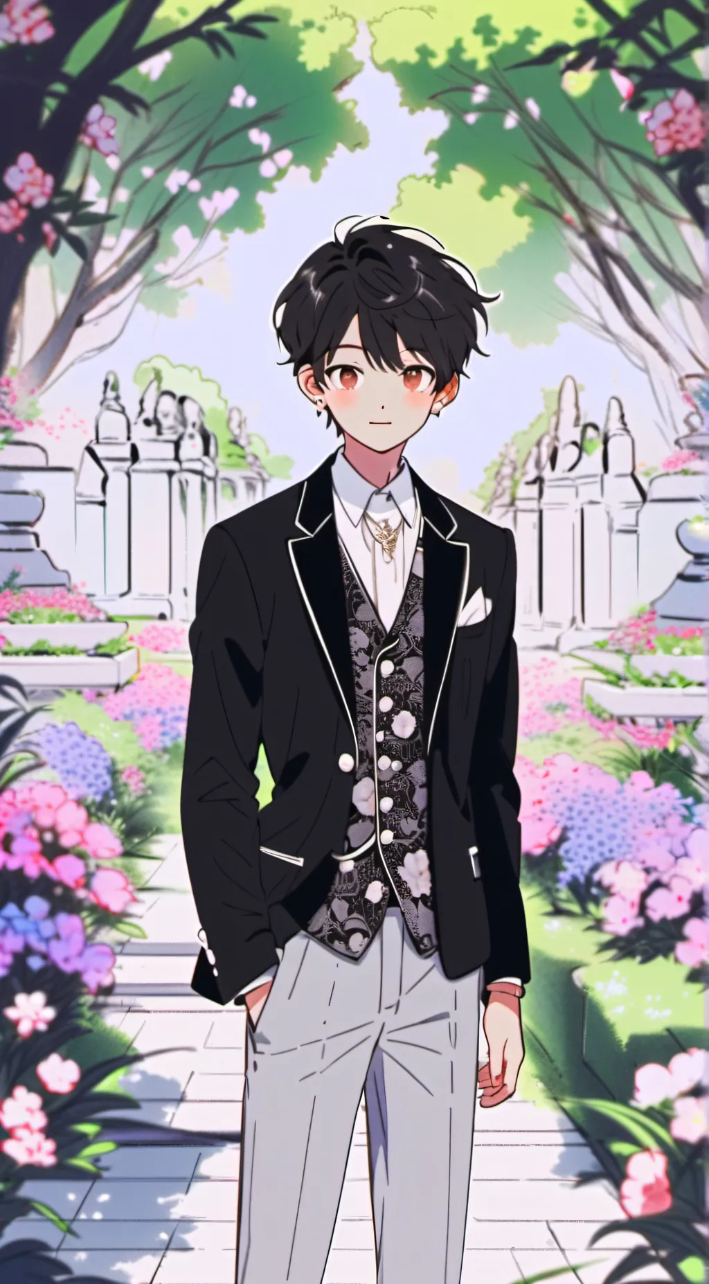 ai character: Adam background