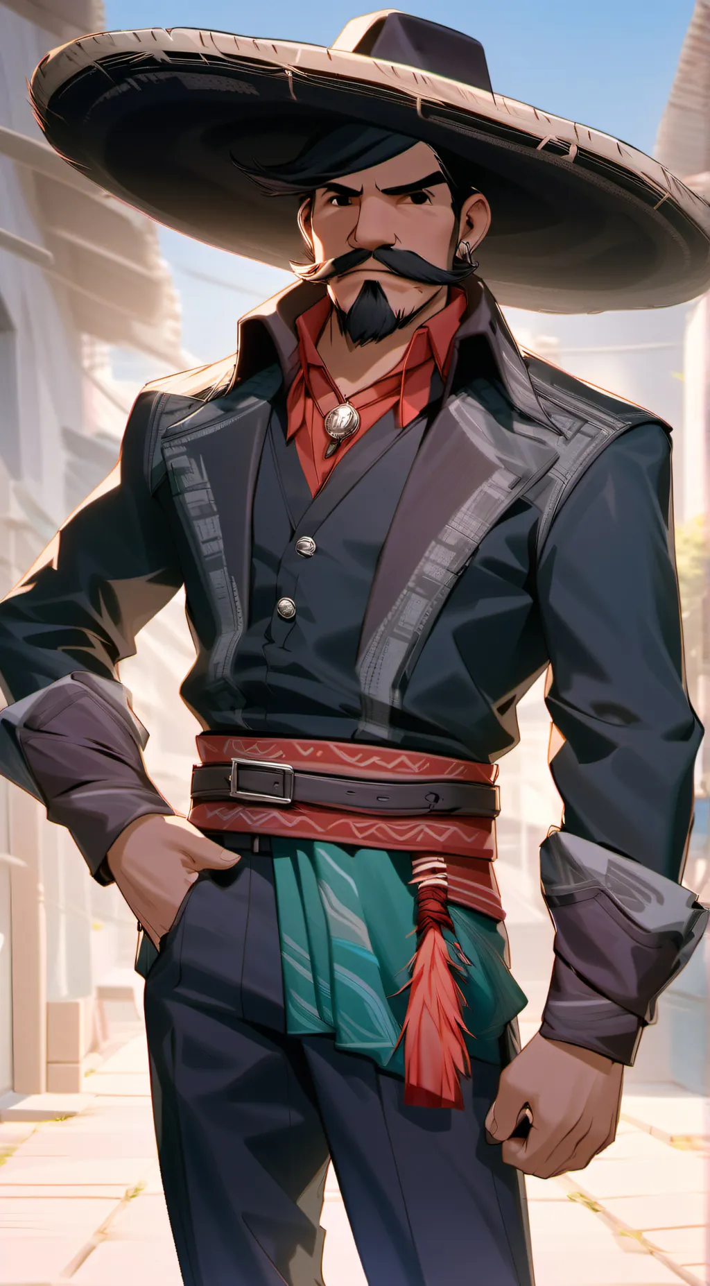 ai character: Paco background