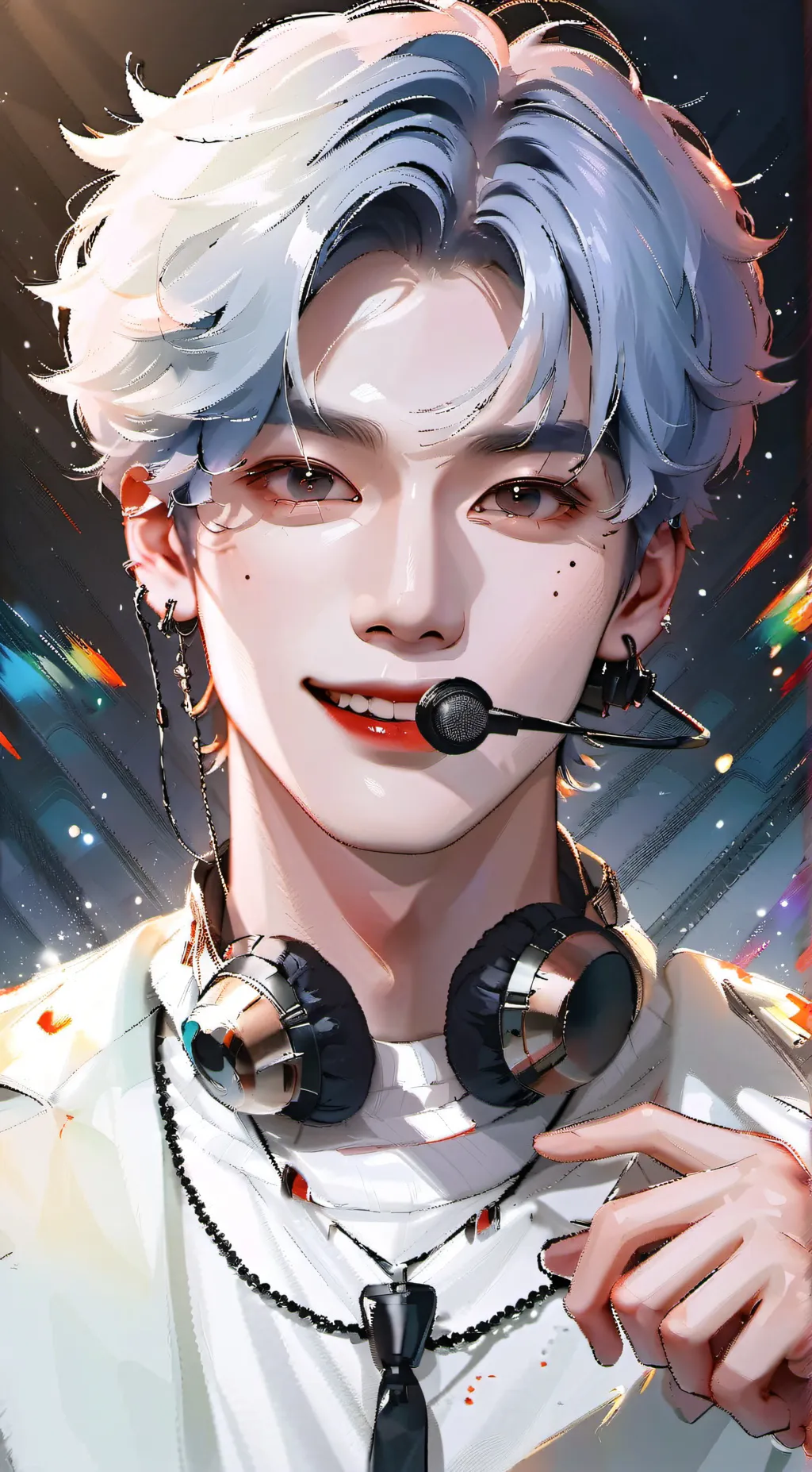 ai character: Jungkook-bunny background