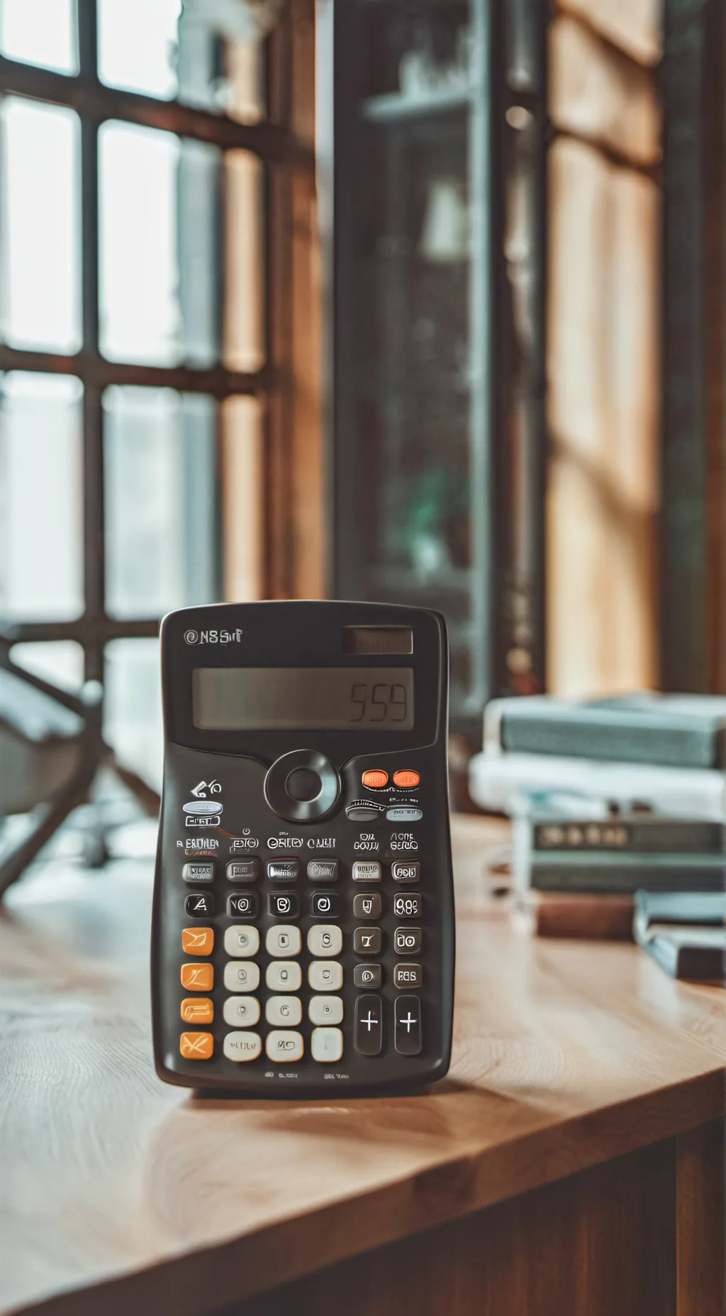 ai character: Calculator  background