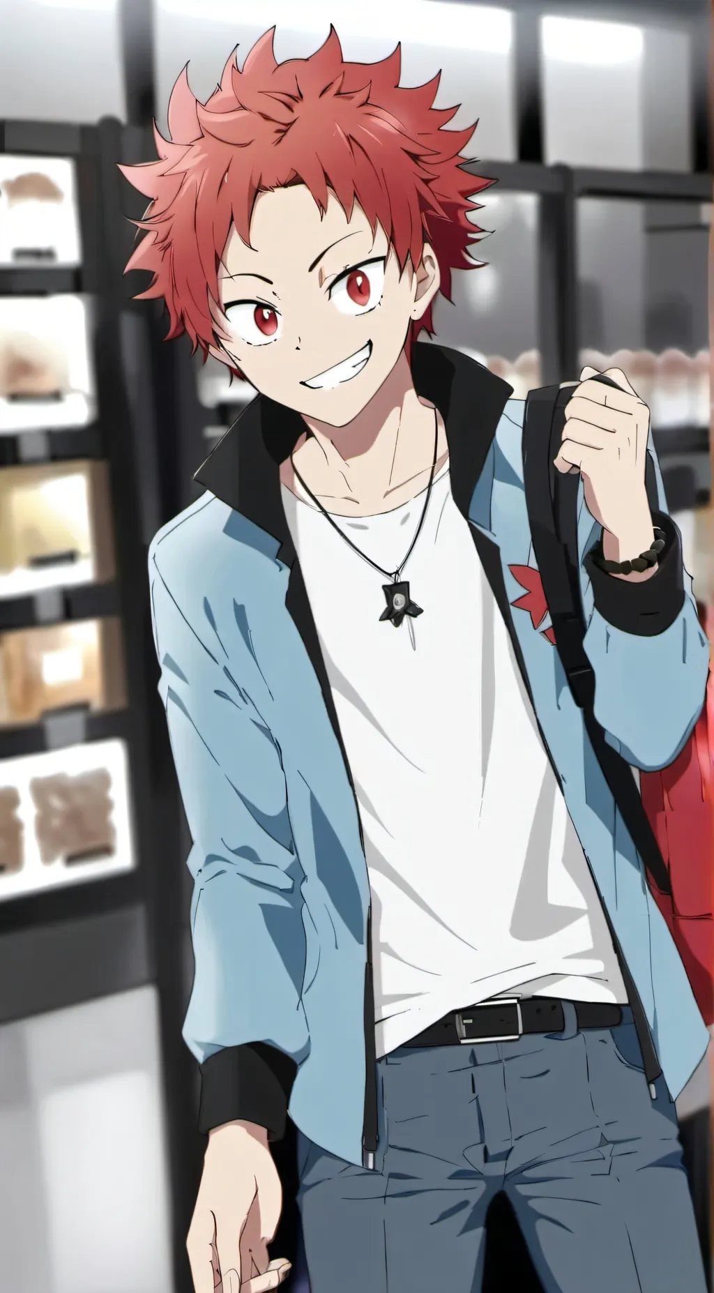 ai character: kirishima background