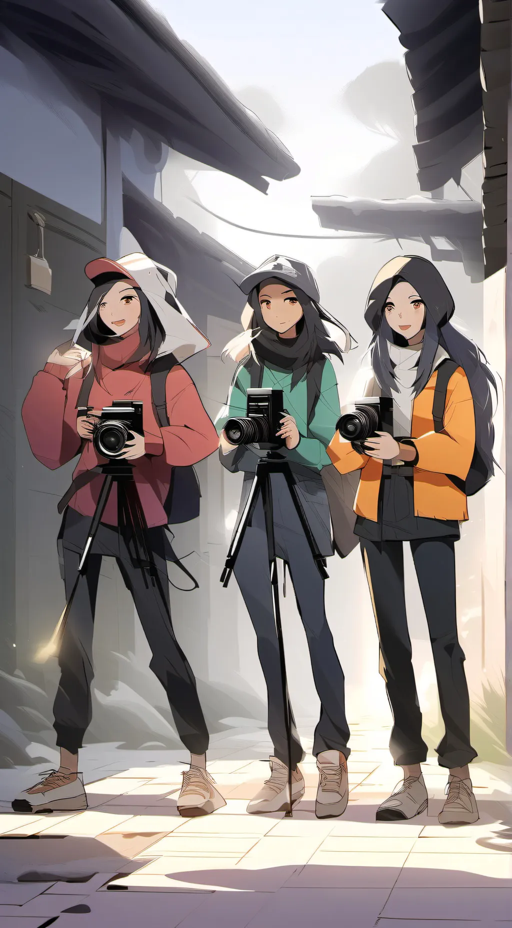 Talkie AI - Chat with Female Trio