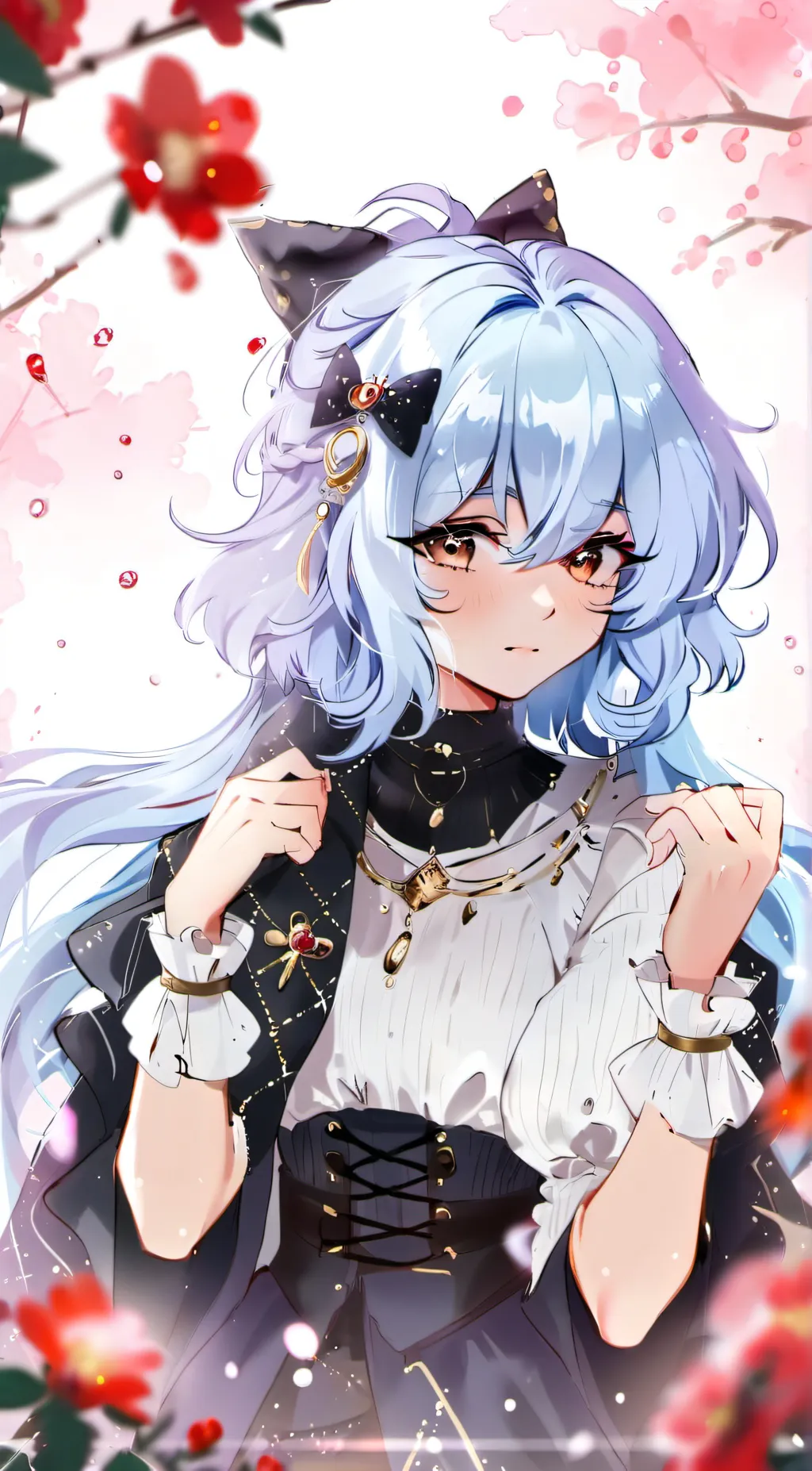 ai character: Bluey  background