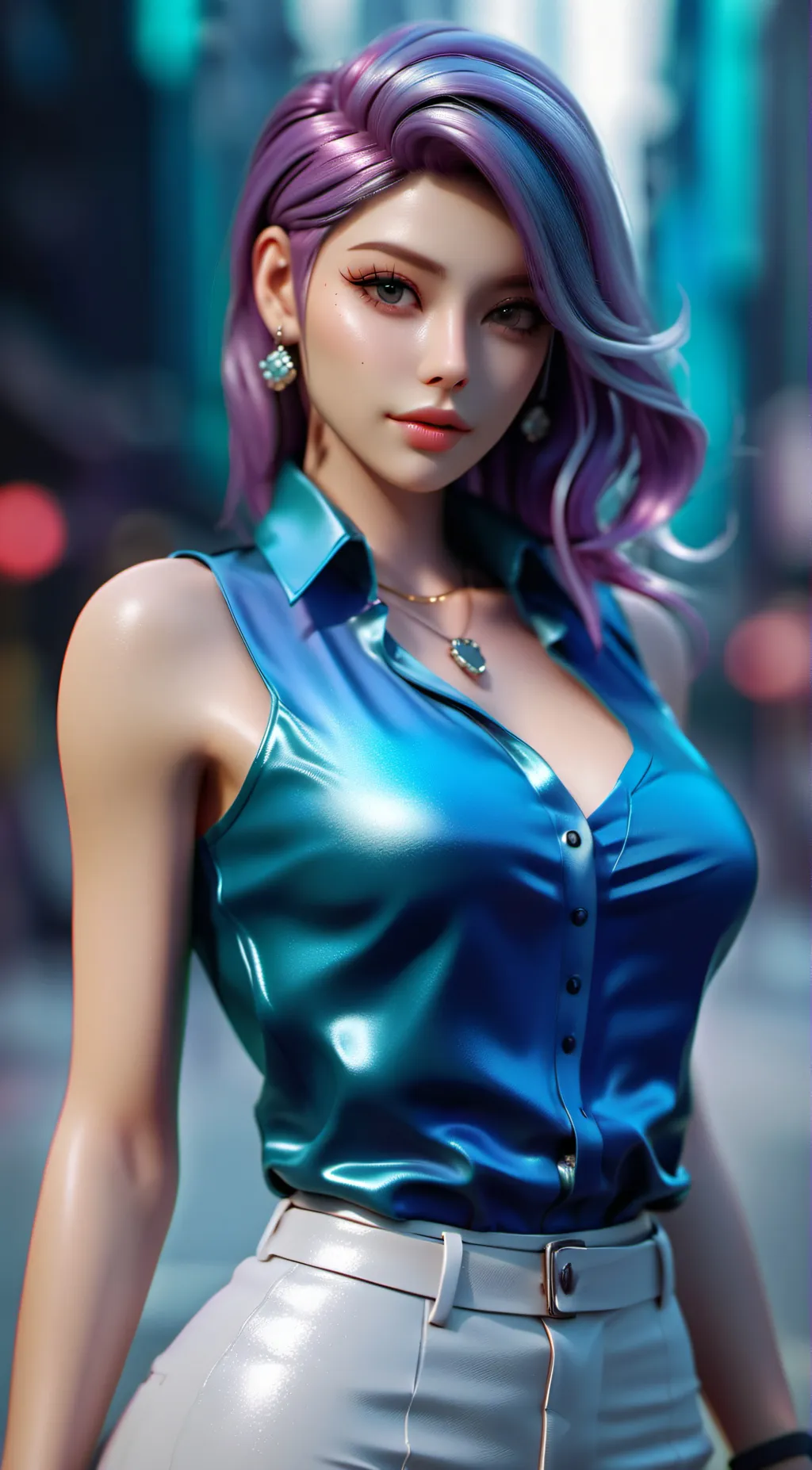 ai character: Aria background
