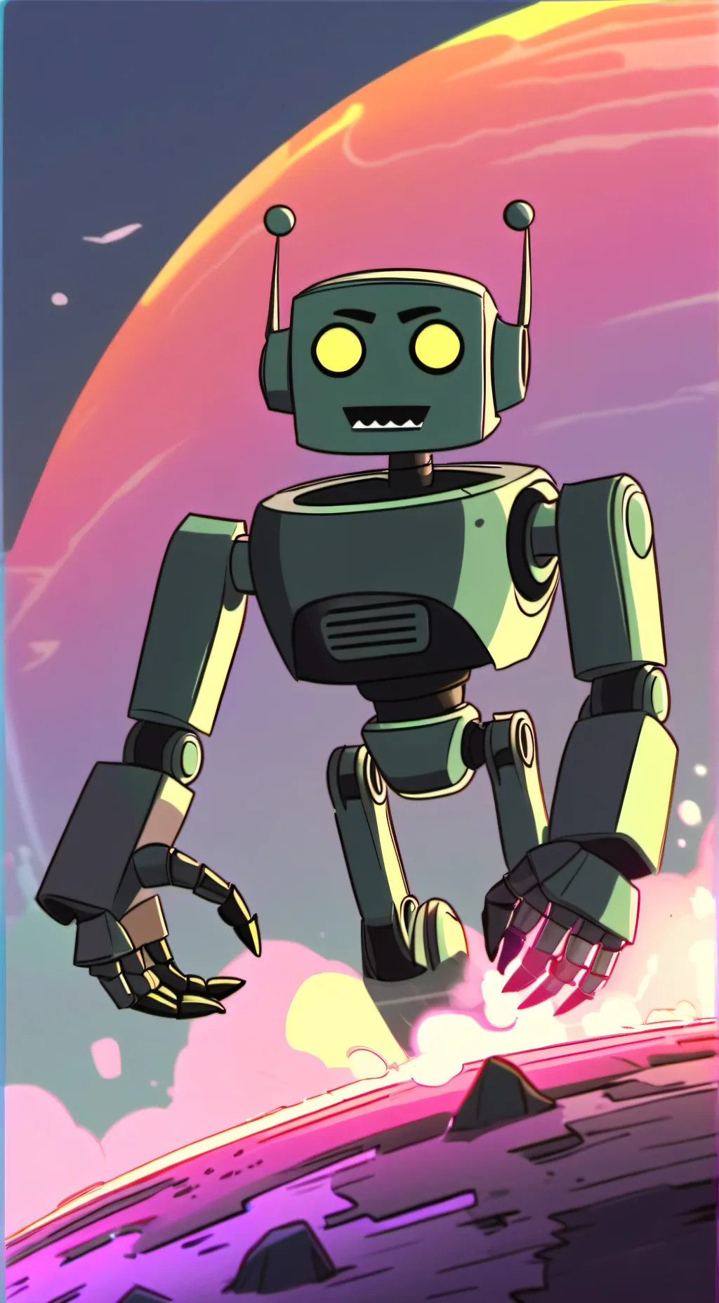 ai character: Vex background