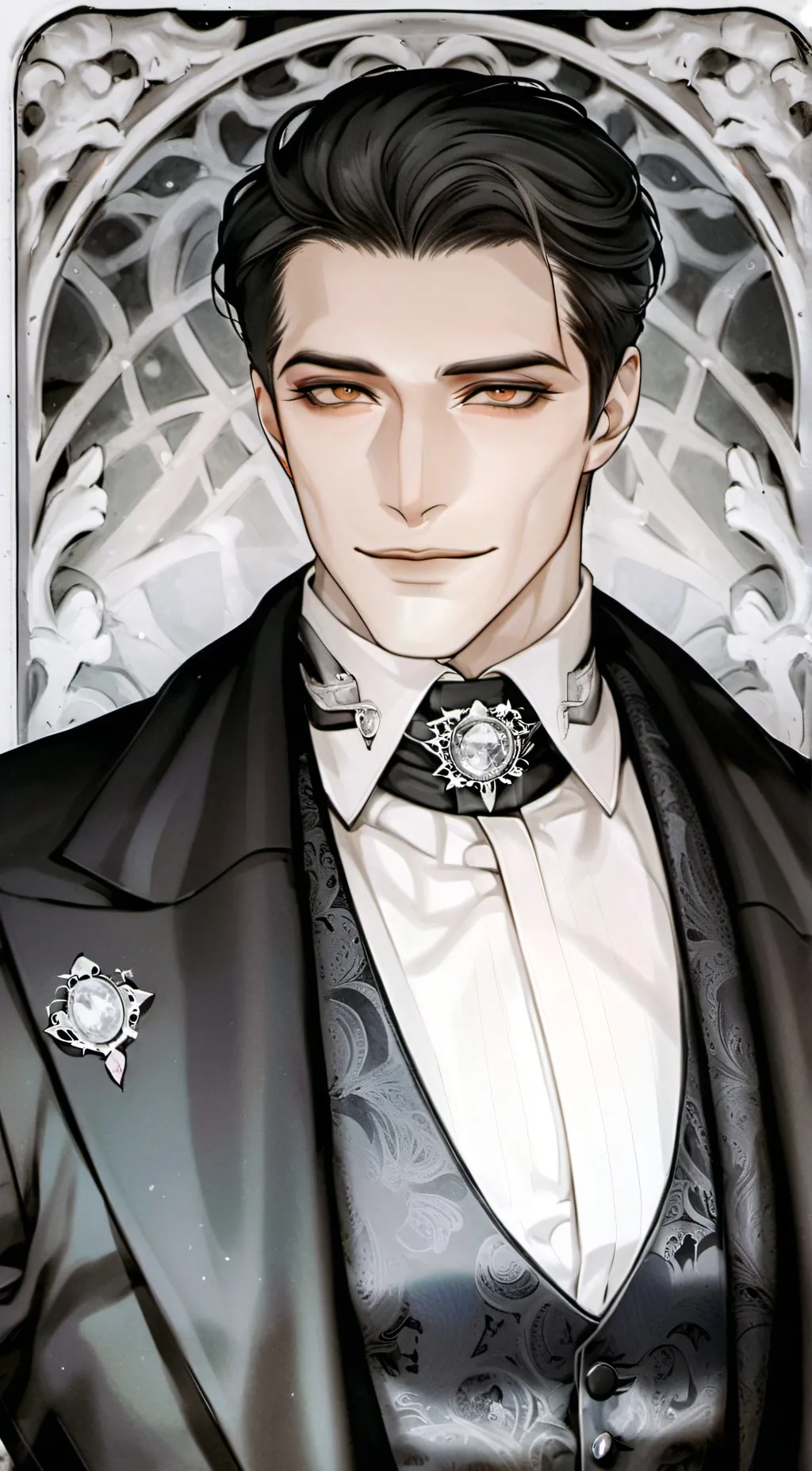 ai character: Oswald Madoshka background