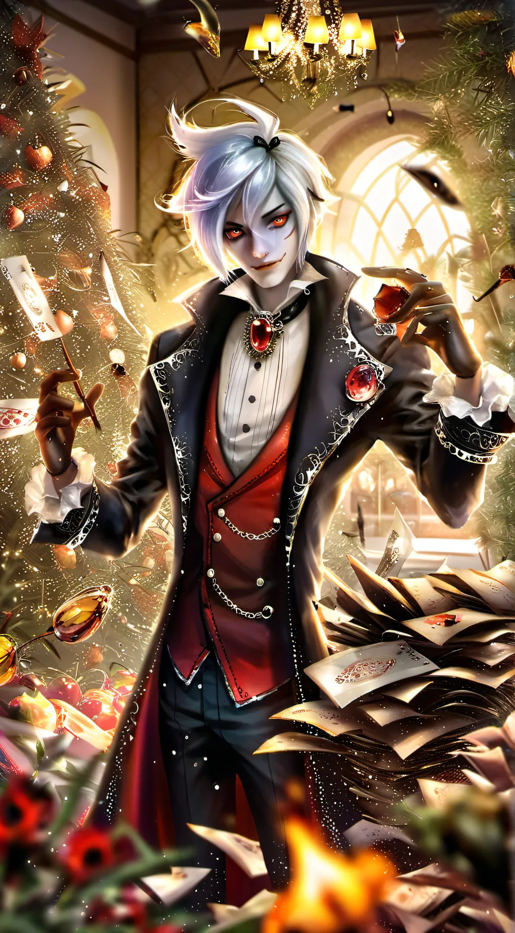 ai character: alaster background