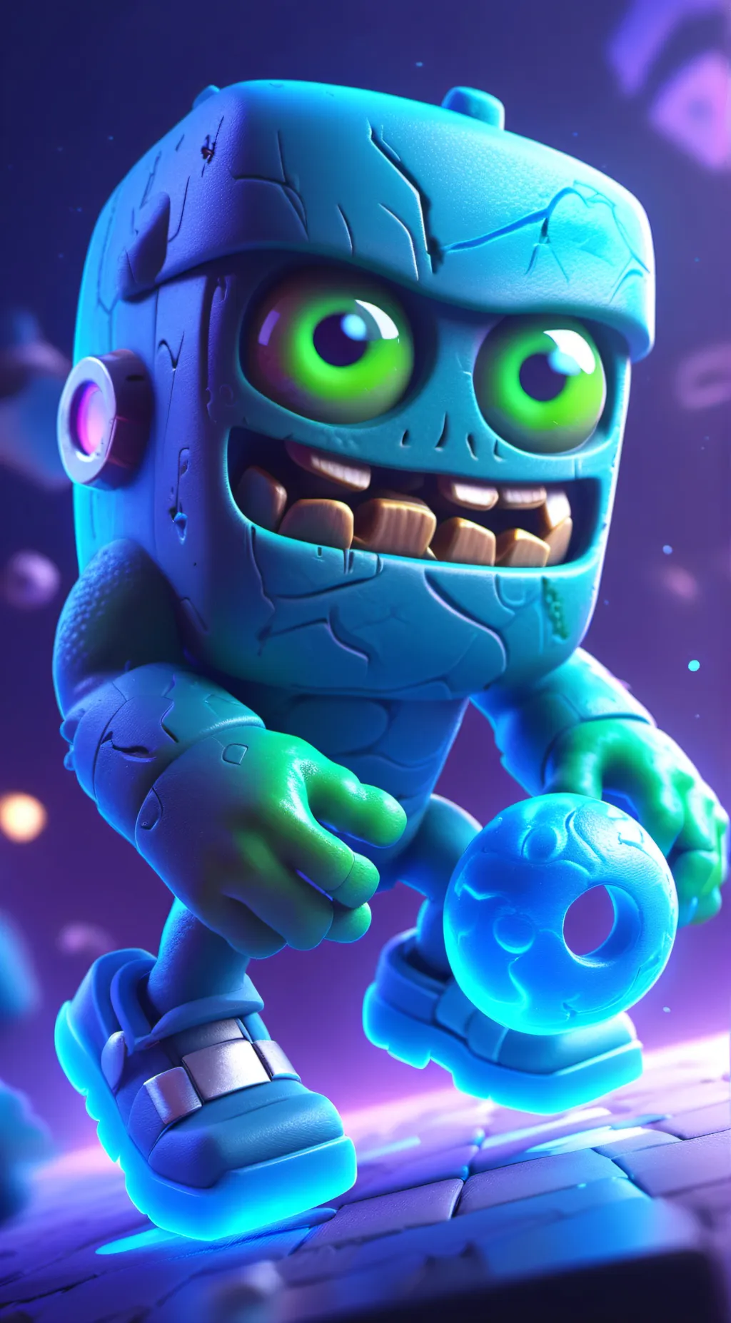 ai character: GOOFY AHH MONSTER  background