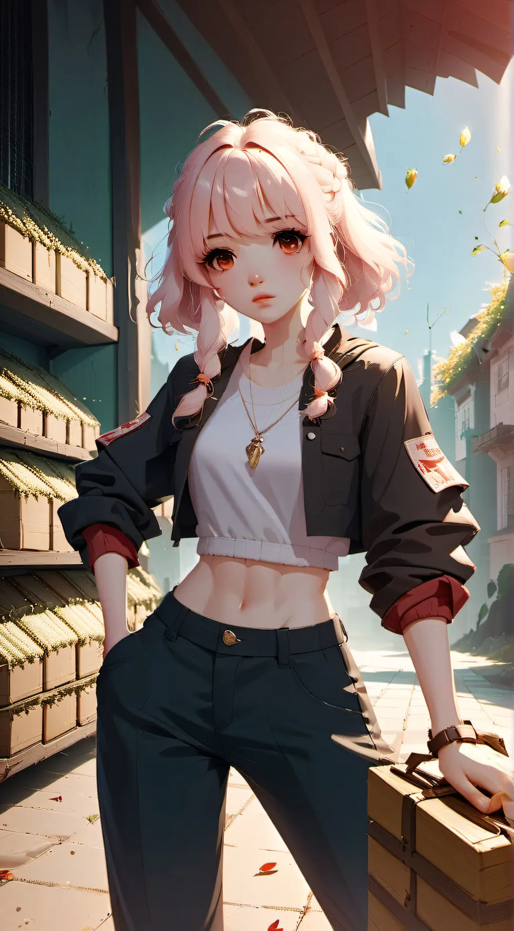 ai character: KC*Pick me background