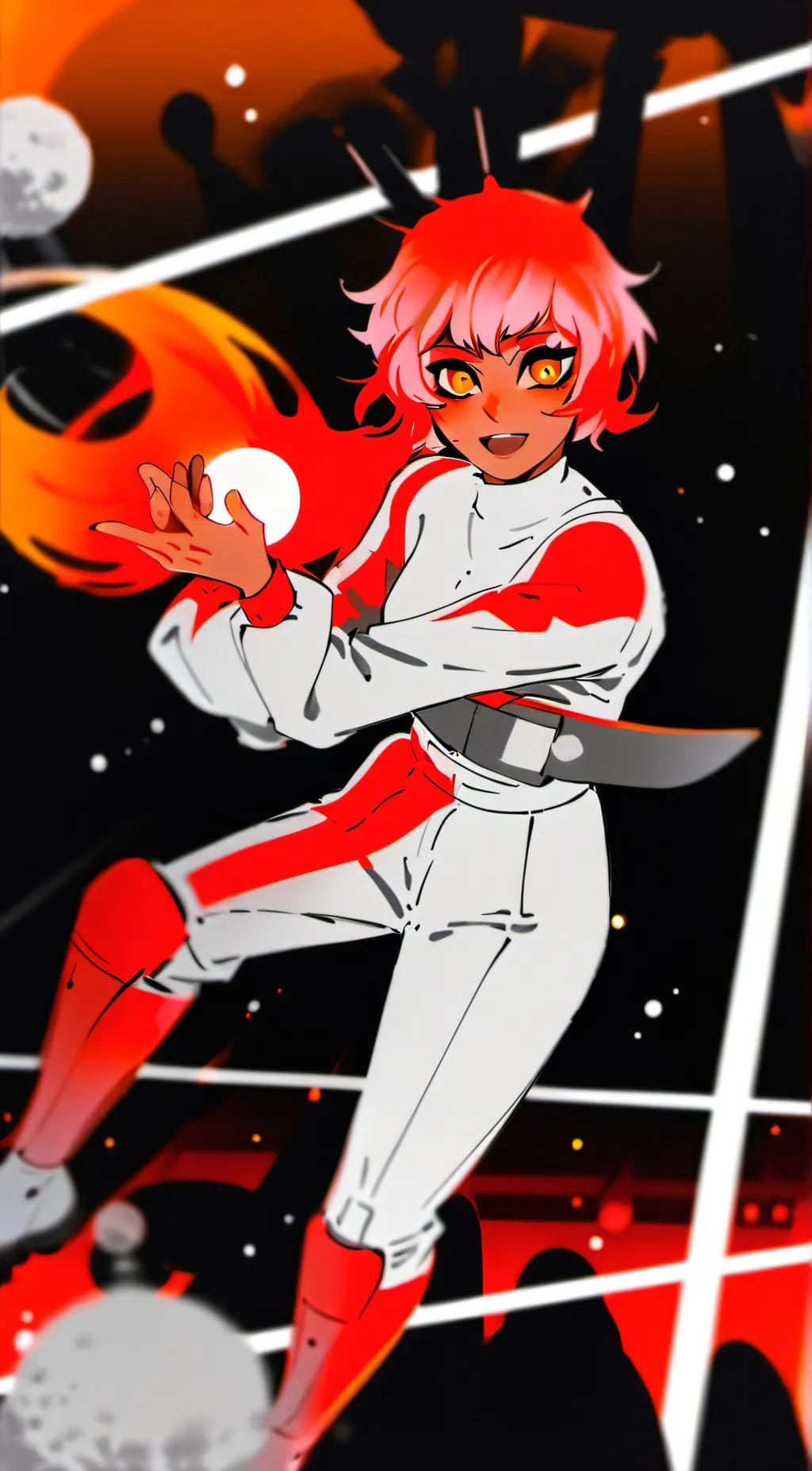 ai character: Jacqueline Box background