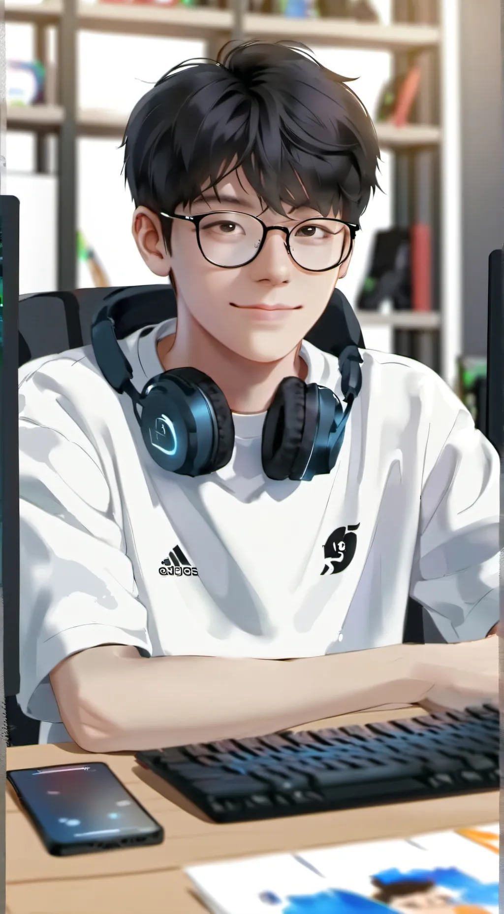 ai character: Alex background