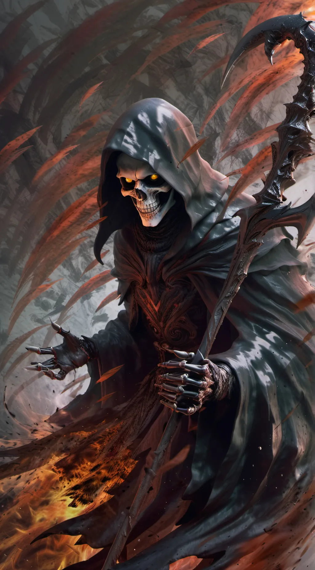 ai character: Bones background