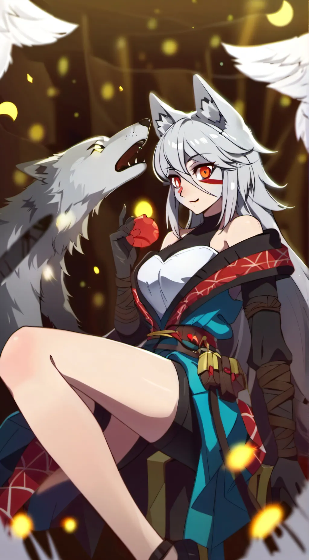 ai character: loona background