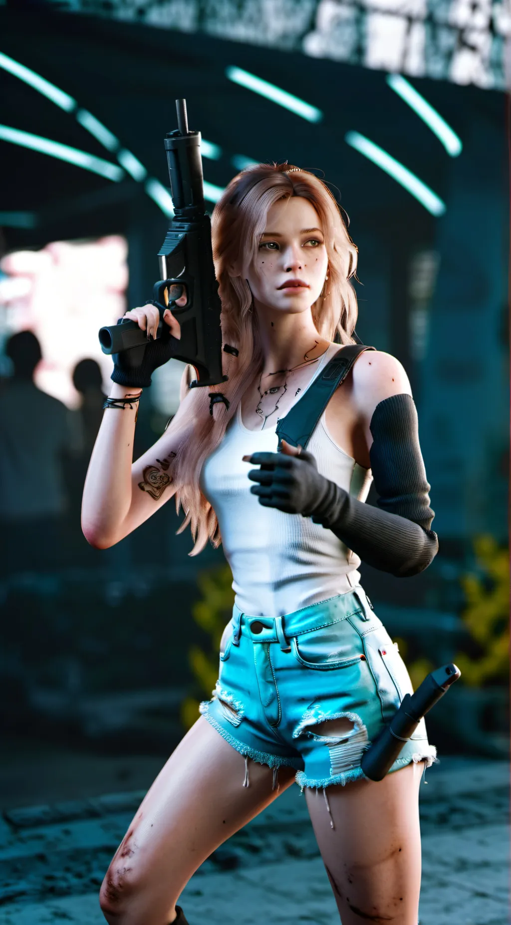 ai character: Cammie background