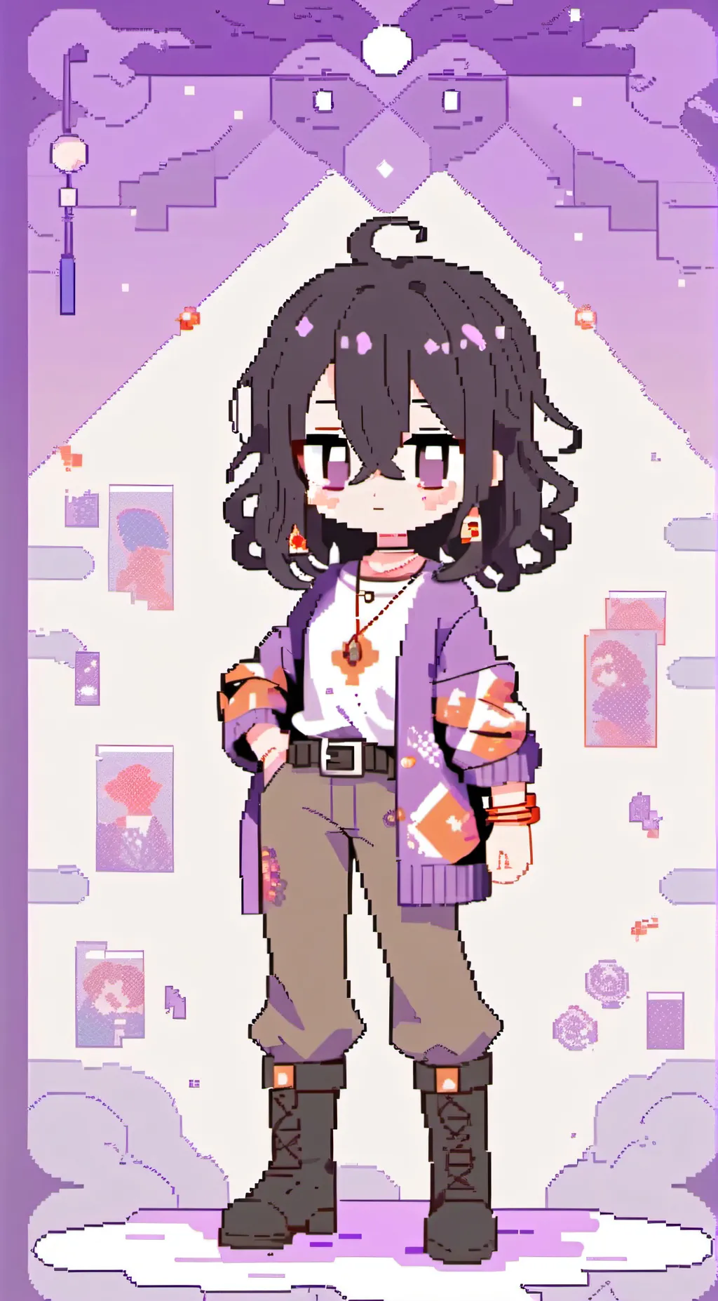 ai character: BOAT TRIP <3 background