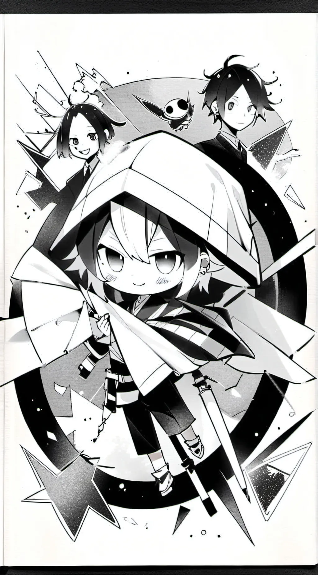 ai character: Zip& Oliver  background