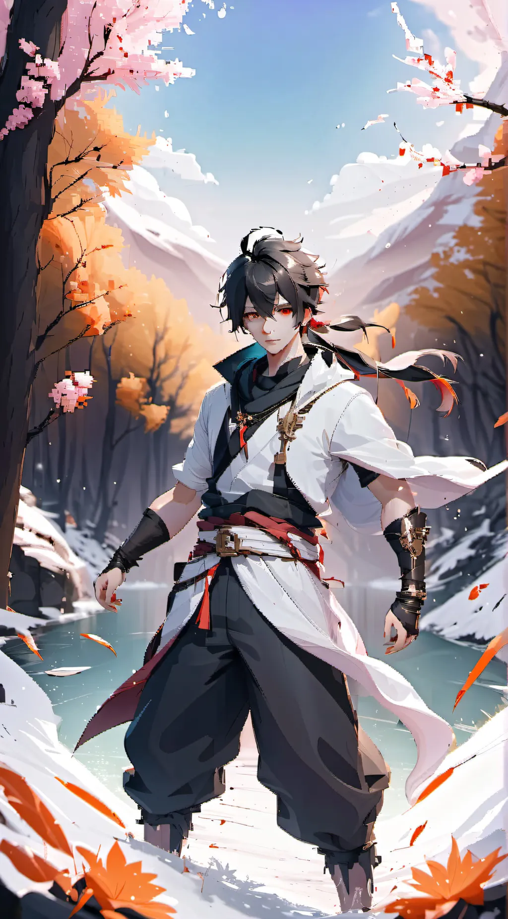 ai character: Oliver  background