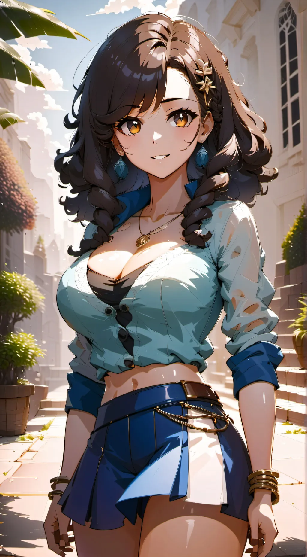 ai character: emma background