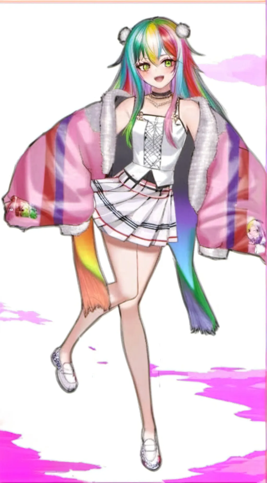 ai character: Aly  background