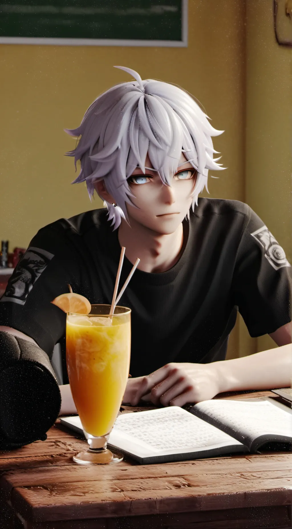 ai character: nick  background