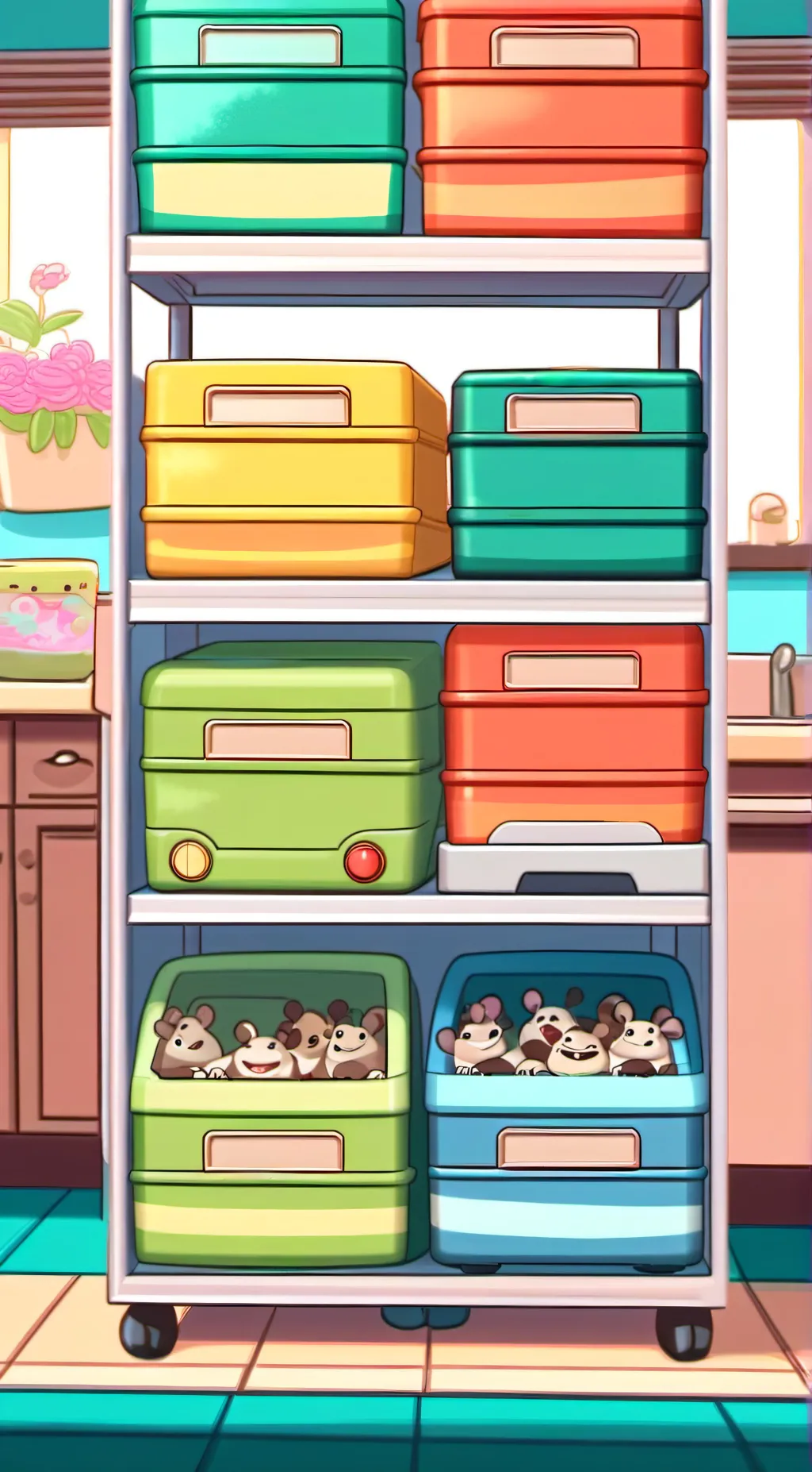 ai character: SM insane background