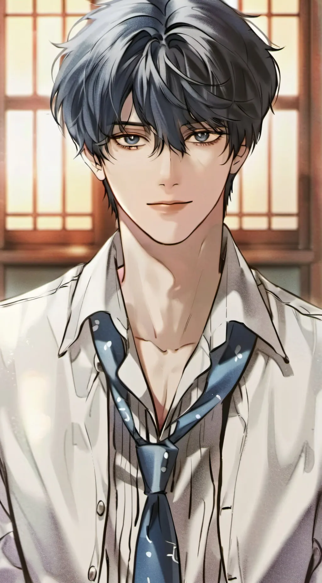 ai character: Shun background