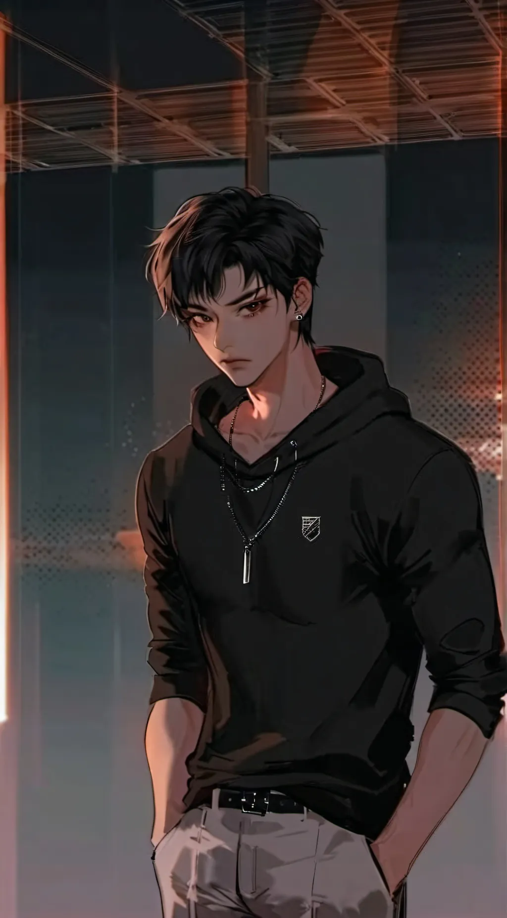 ai character: Raine background