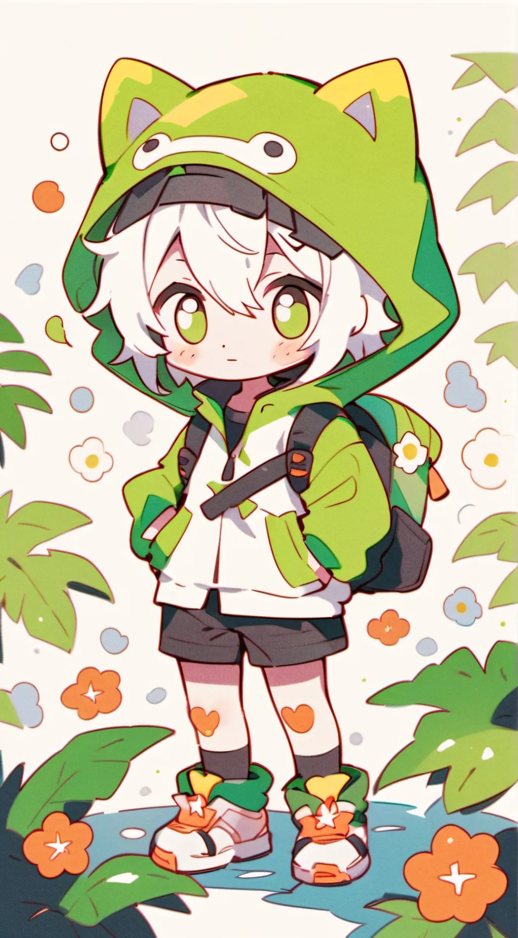 ai character: Oly  background