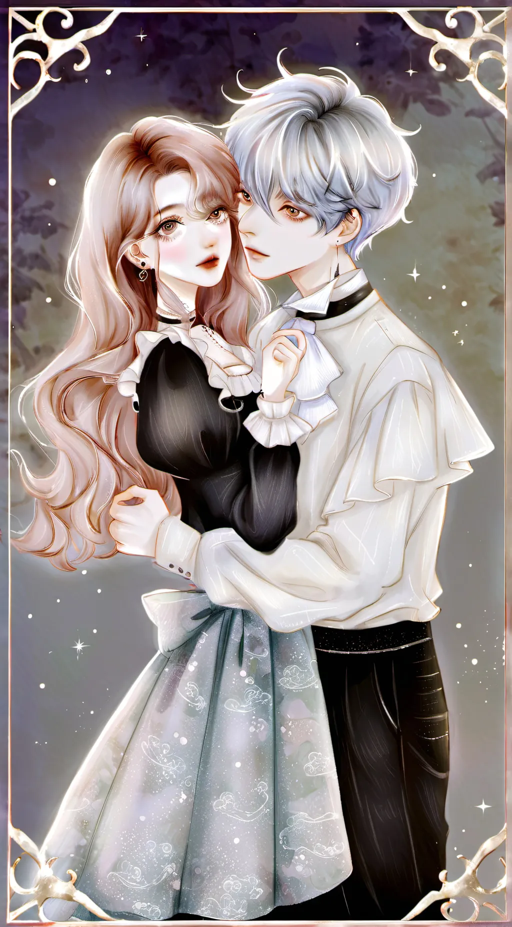 ai character: Amy and jack background