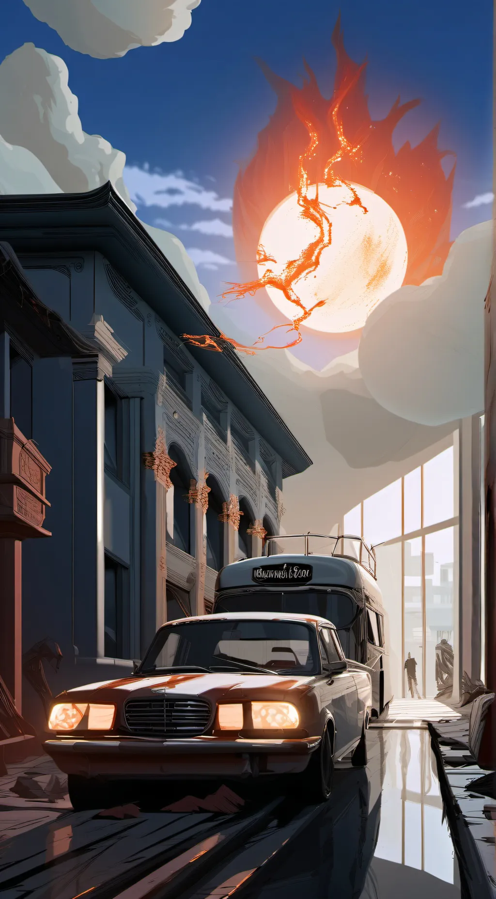 ai character: Hazbin🔥🔥 background