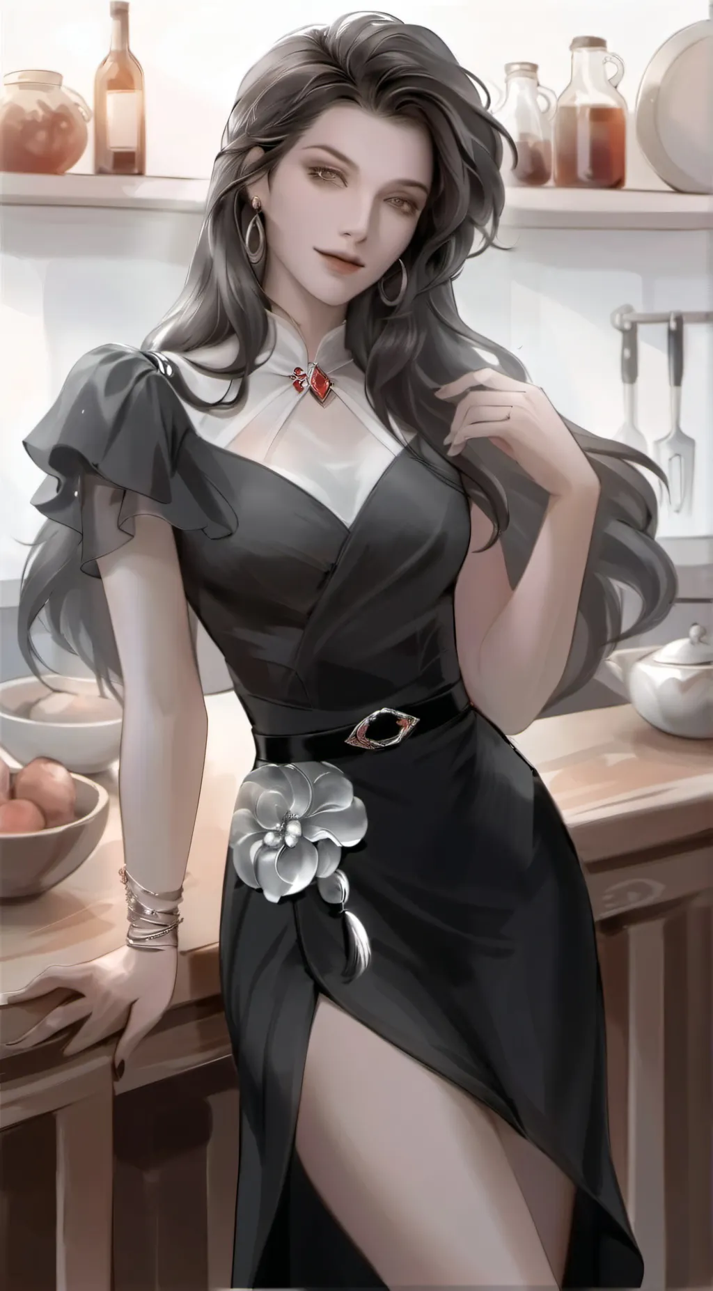 ai character: Claire  background