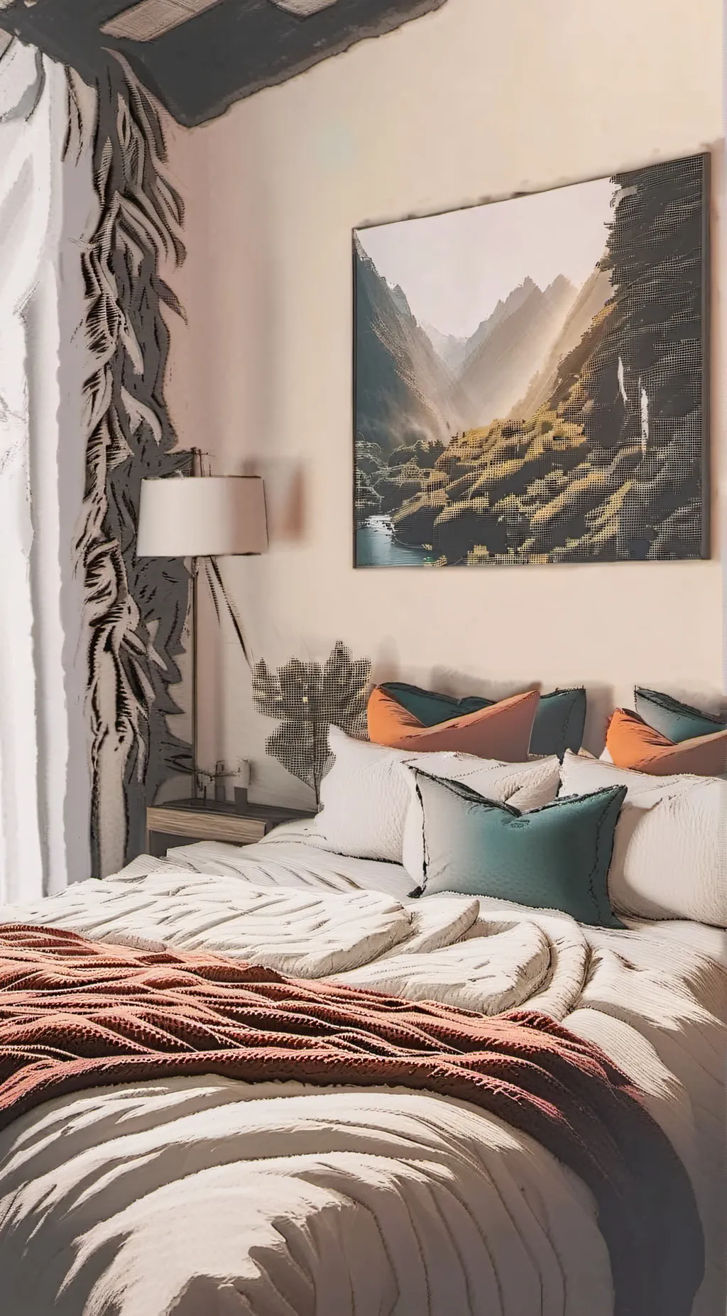 ai character: Sleepover background