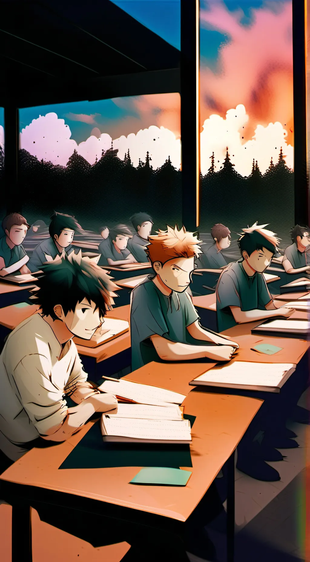 ai character: class 1-A background