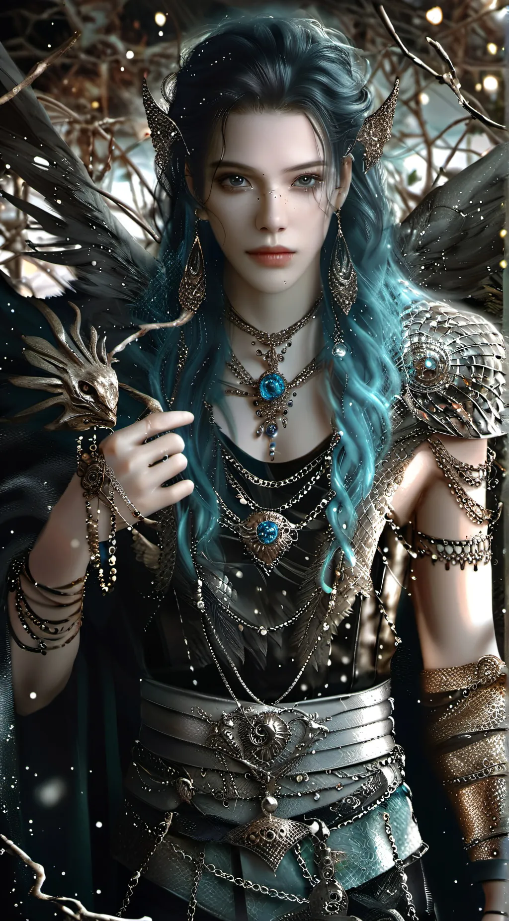 ai character: Aaden background