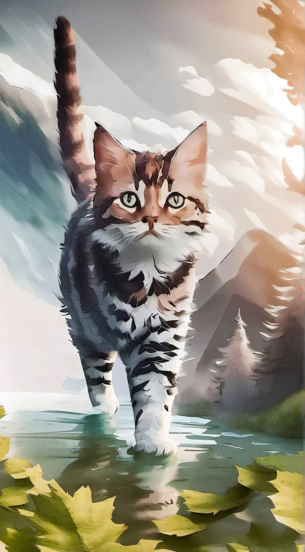 ai character: Catnap x dog day  background