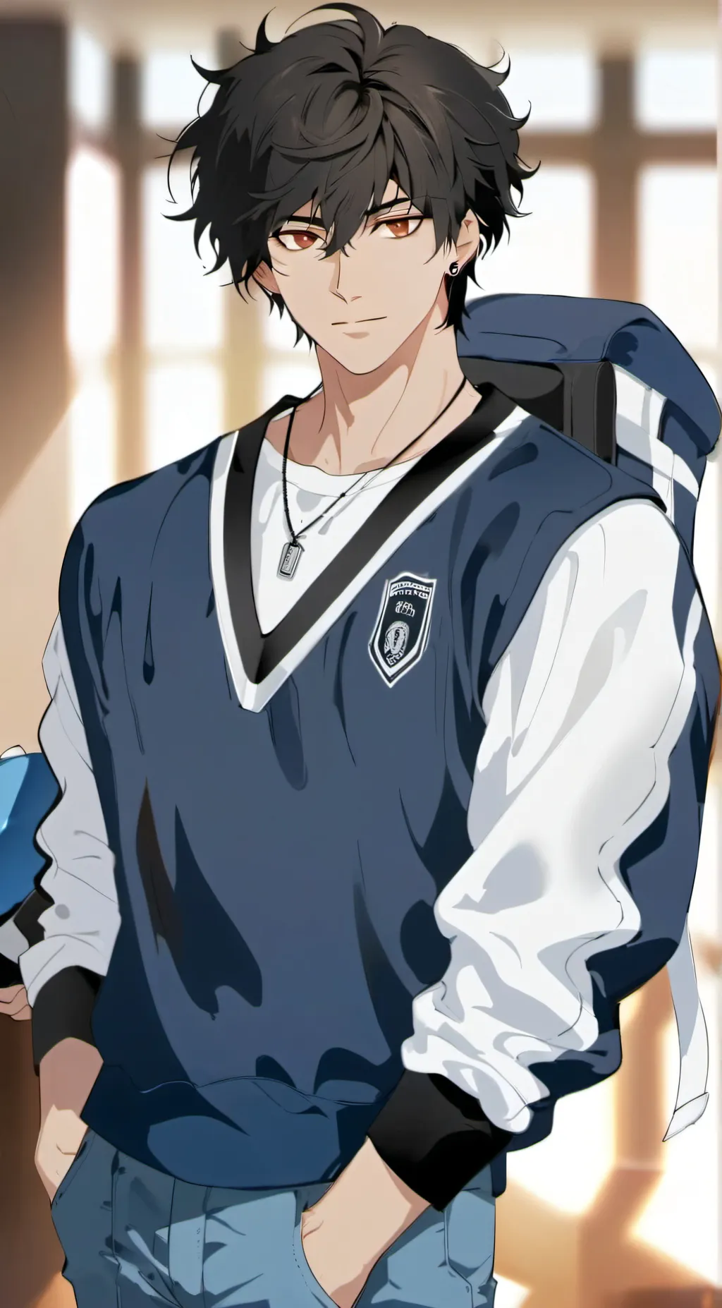 ai character: Parker background