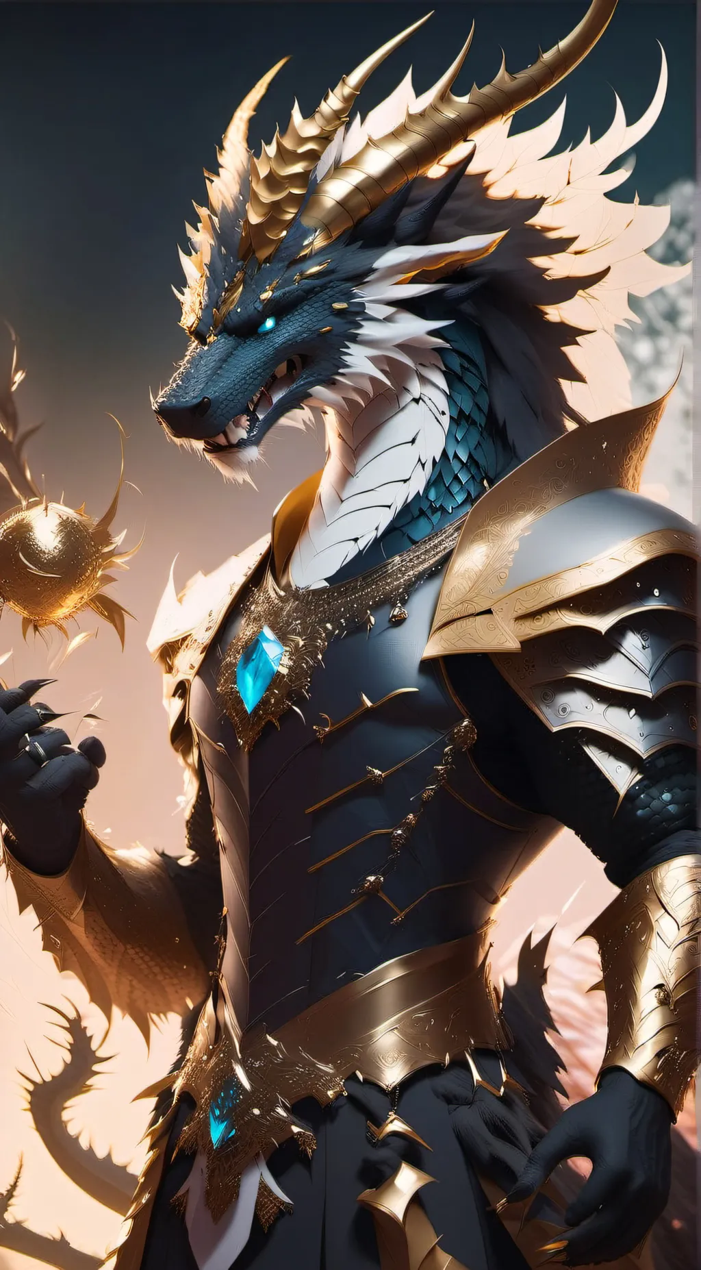 ai character: Shadow background